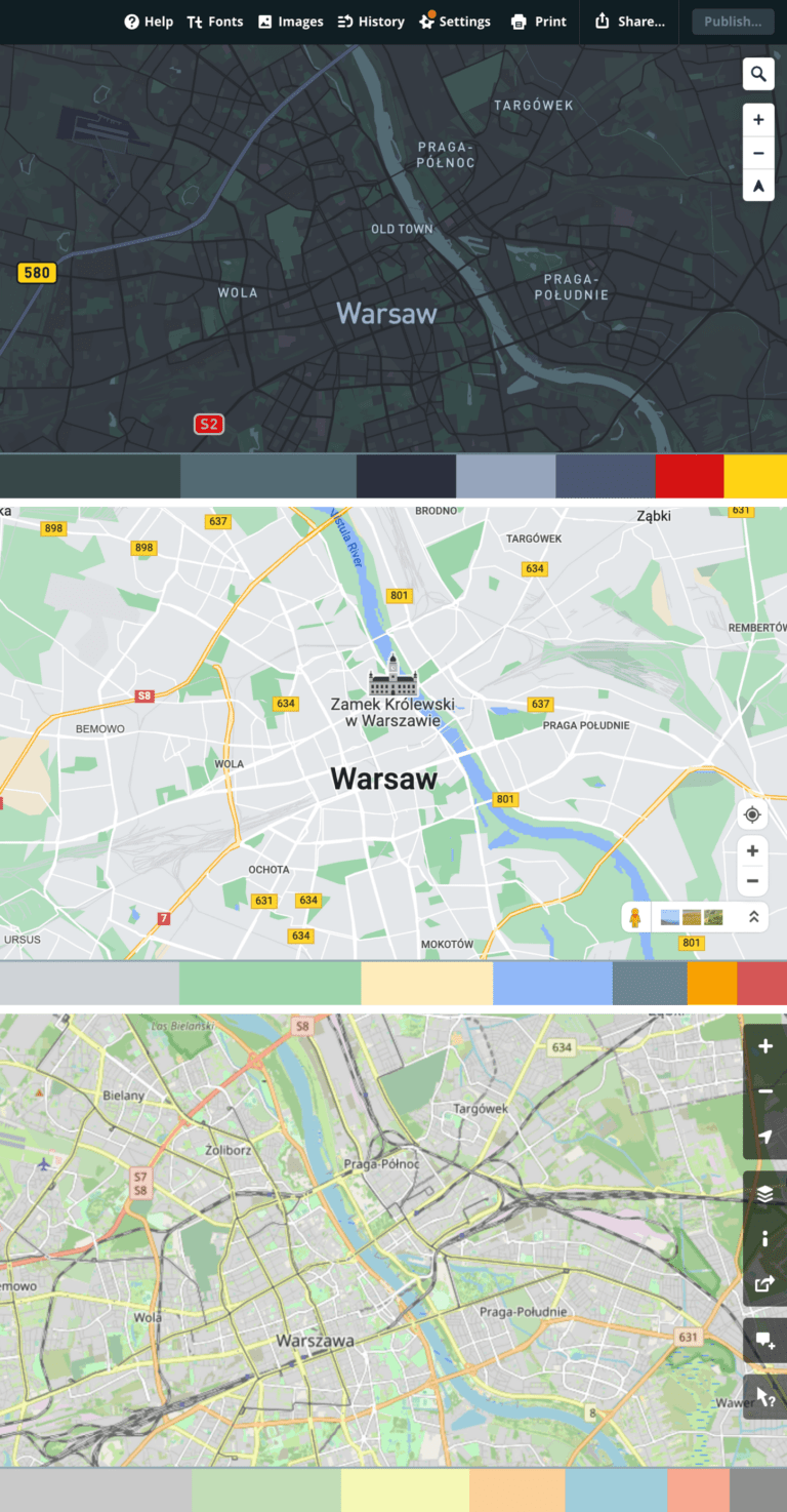 Rebranding and website of dataset platform Kontur – Right Studio