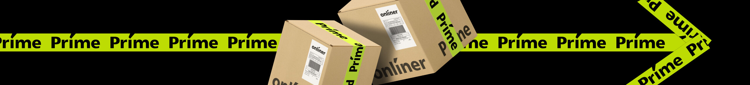 Strategic branding of delivery service Onlíner Prime