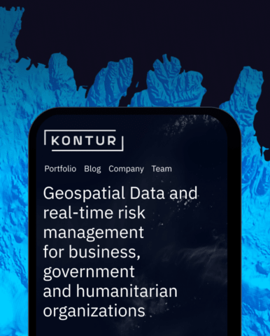 Rebranding and website of dataset platform Kontur 