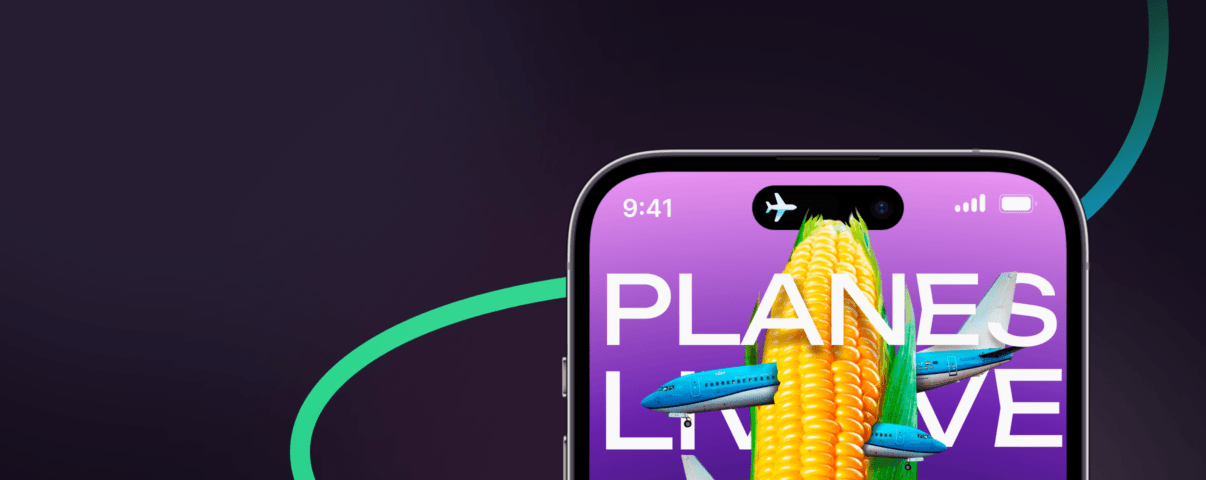 Mobile App Redesign Planes Live