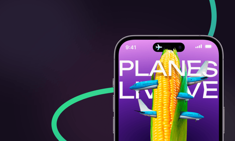Mobile App Redesign Planes Live