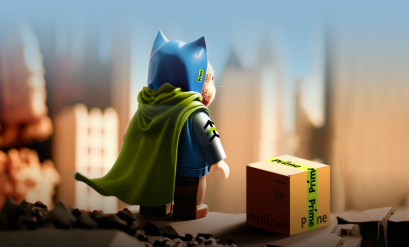 Strategic branding of delivery service Onlíner Prime