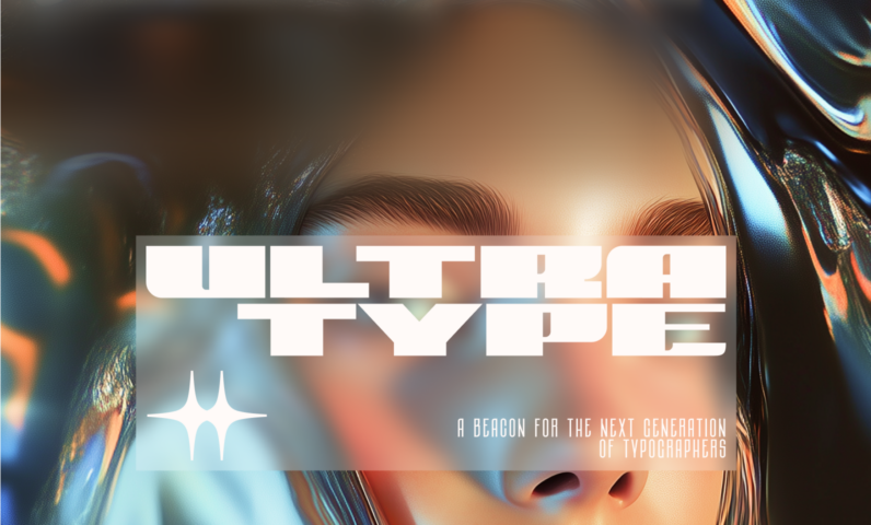 UltraType custom font for venture accelerator