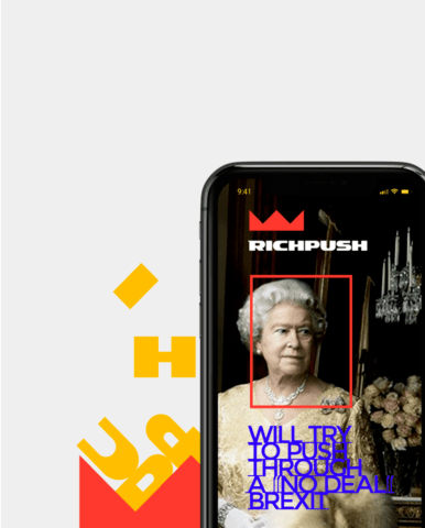 Identity for the RichPush advertising platform